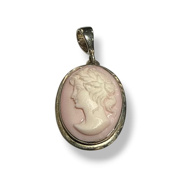 Colgante Mandile 1922 Mujer Cammei  in Plata Conchiglia 2MCICM229.2 - 2MCICM229.2